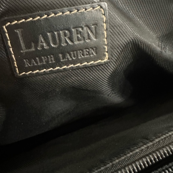 Ralph Lauren Chic Black Tote Bag nylon vintage ralph lauren bag - Picture 5 of 7